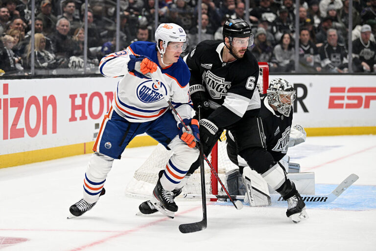 NHL: APR 21 Stanley Cup Playoffs First Round Oilers at Kings
