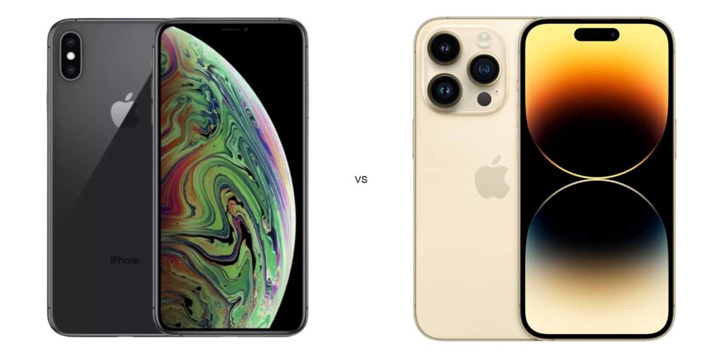 apple-iphone-xs-max_vs_apple-iphone-14-pro