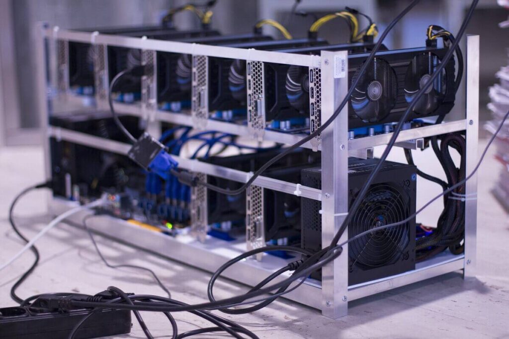 crypto-mining-rig-with-graphics-cards